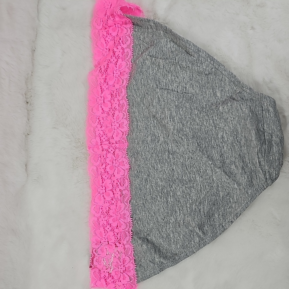 XHILARATION Womens Bikini Gray & Pink Large 12-14 - Picture 4 of 4